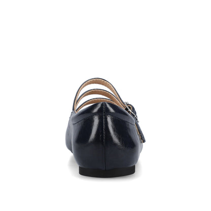 Journee DARLIN BALLET FLATS IN STATEMENT - Crinkle Navy