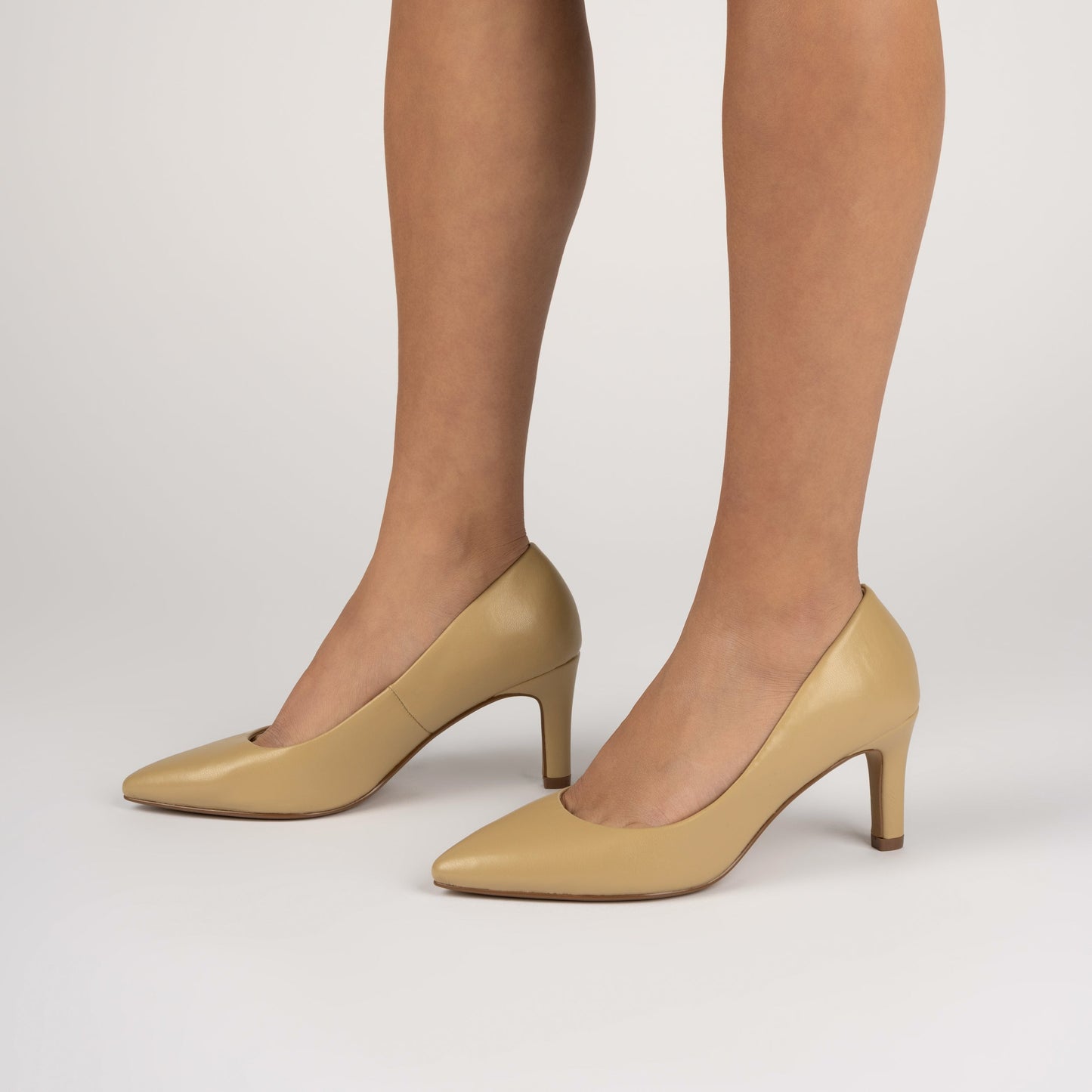 Journee SCYLEE STILETTO PUMP HEELS IN VEGAN LEATHER - Snake