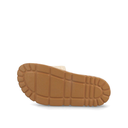 Journee STARR SLIP ON SPORT SANDALS - White