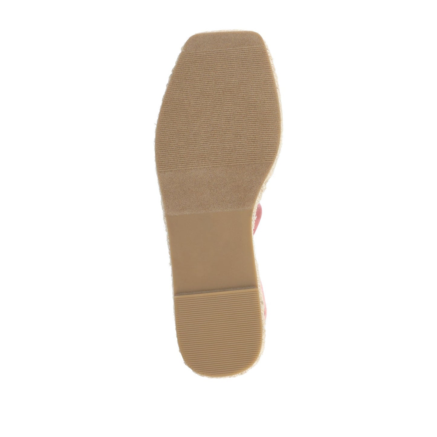 Journee EMELIE MULTI STRAP ESPADRILLE SANDALS - Rose