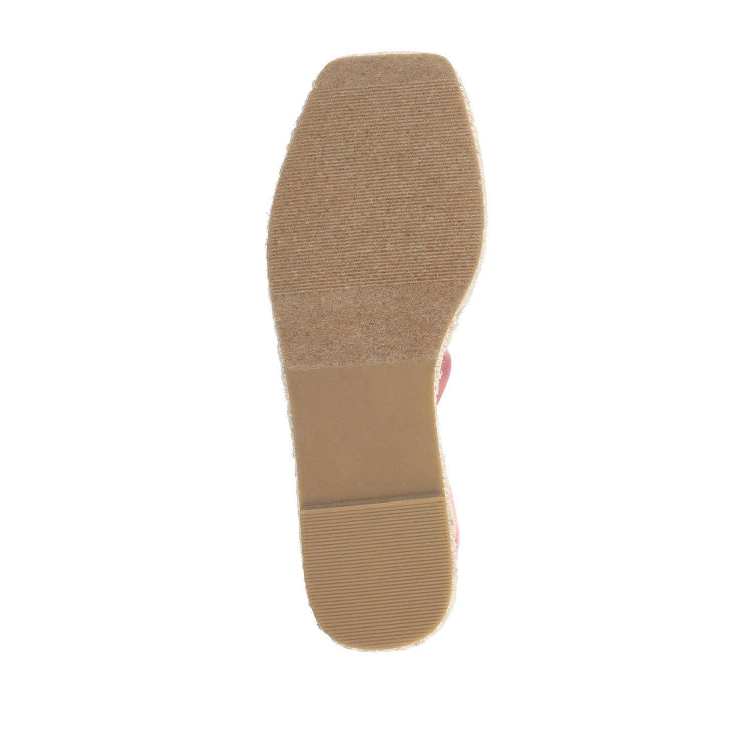 Journee EMELIE MULTI STRAP ESPADRILLE SANDALS - Rose