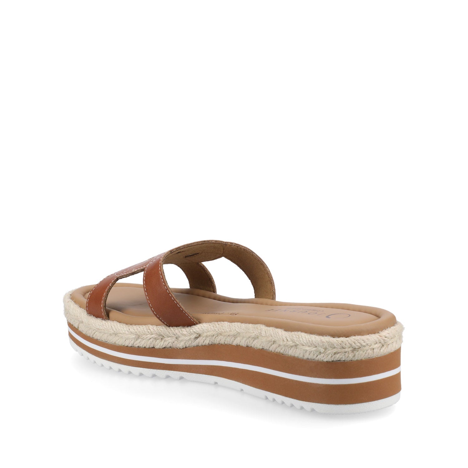 Journee ROSALINDA ESPADRILLE SANDALS - Cognac