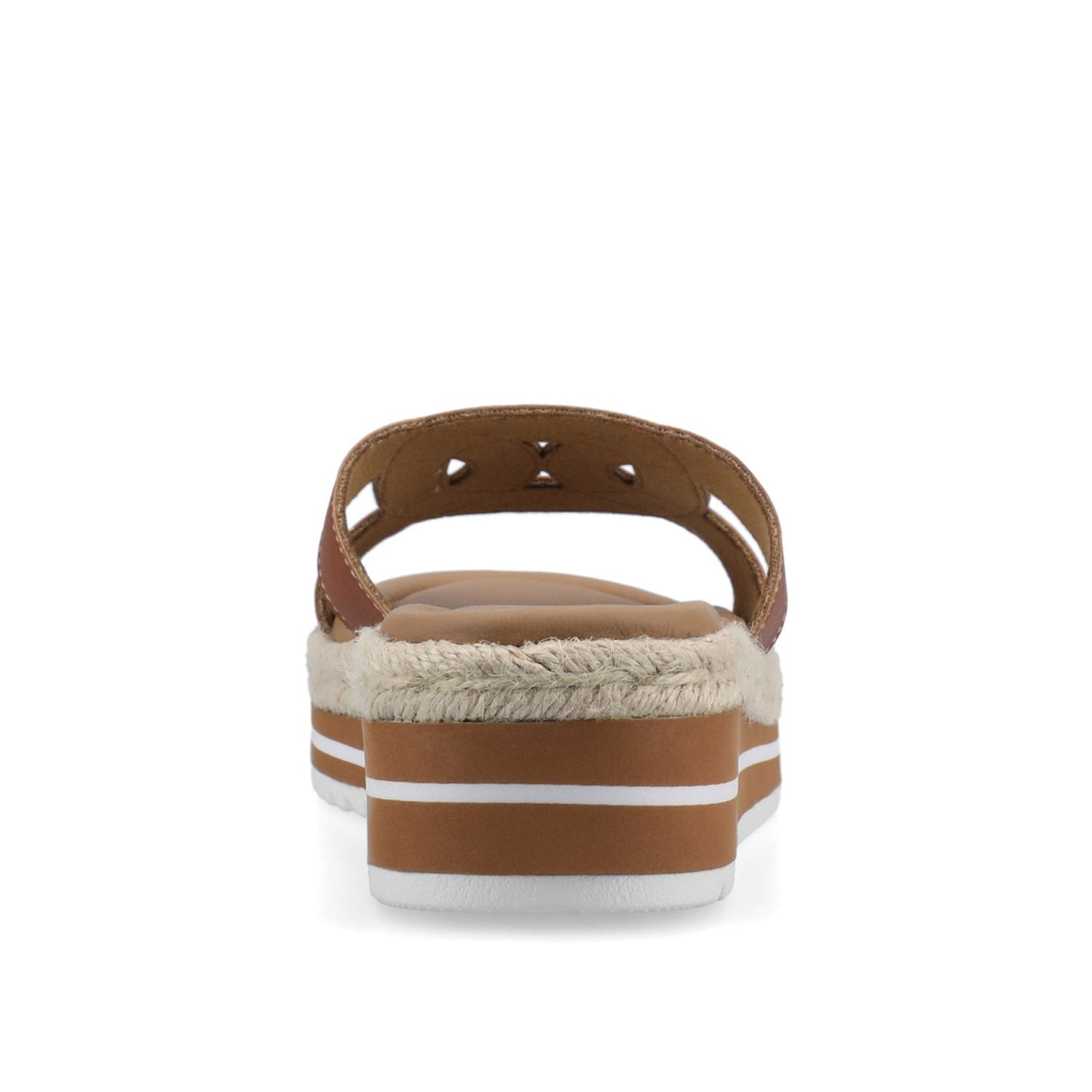 Journee ROSALINDA ESPADRILLE SANDALS - Cognac