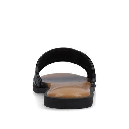 Journee PRIYA SLIP ON SANDALS - Black