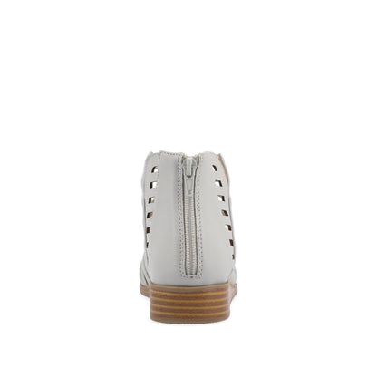 Journee DELILAH GLADIATOR SANDALS IN VEGAN LEATHER - Grey