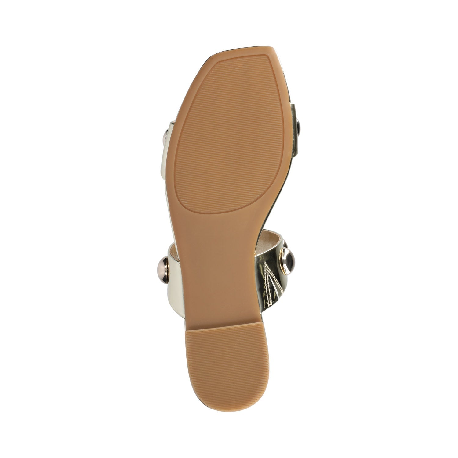 Journee FRIDA SLIP ON SANDALS - Gold