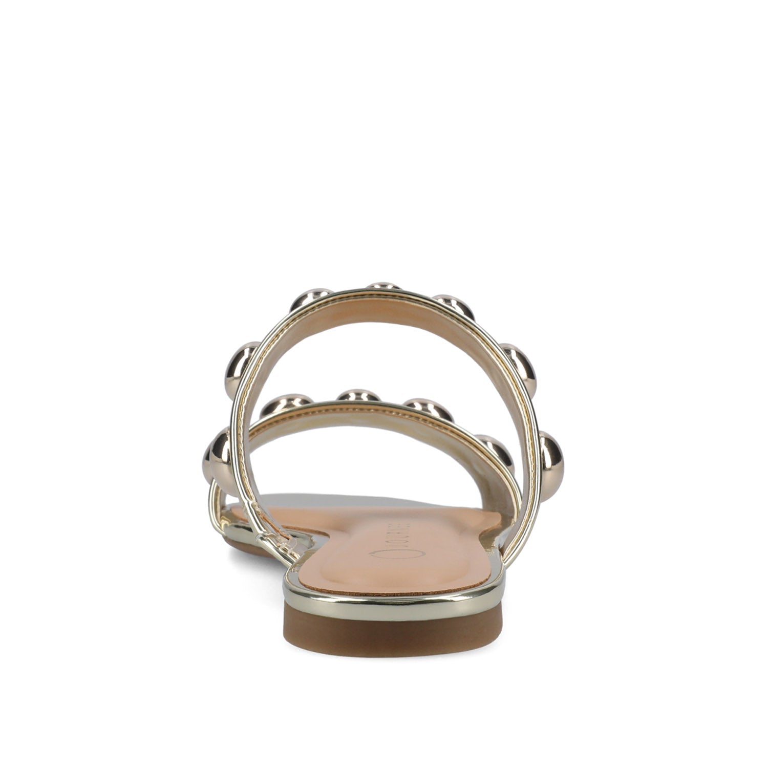 Journee FRIDA SLIP ON SANDALS - Gold