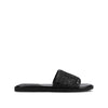 Black Open Raffia