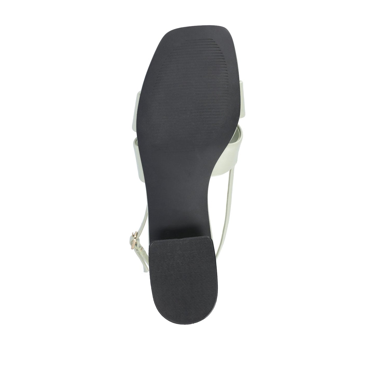 Journee TABATHA LOW BLOCK HEELS IN VEGAN LEATHER - Sage