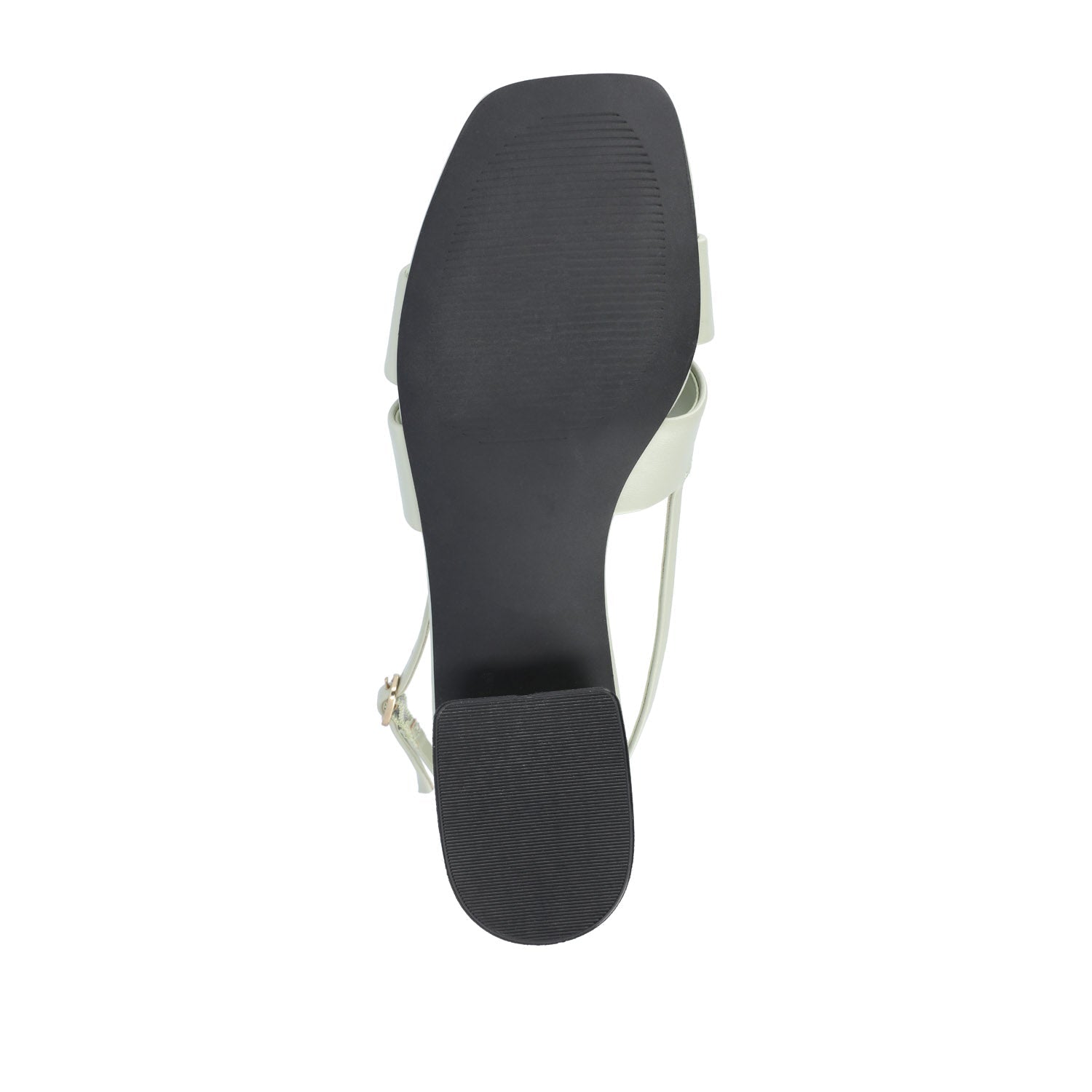 Journee TABATHA LOW BLOCK HEELS IN VEGAN LEATHER - Sage