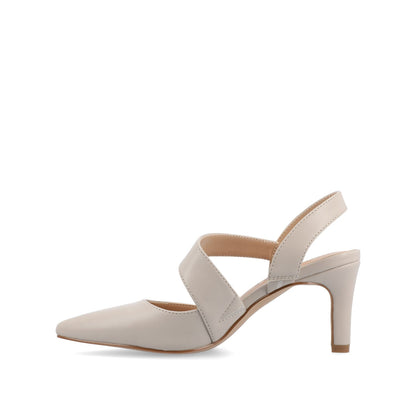 Journee SCARLETT STILETTO HEELS IN PATENT - Grey