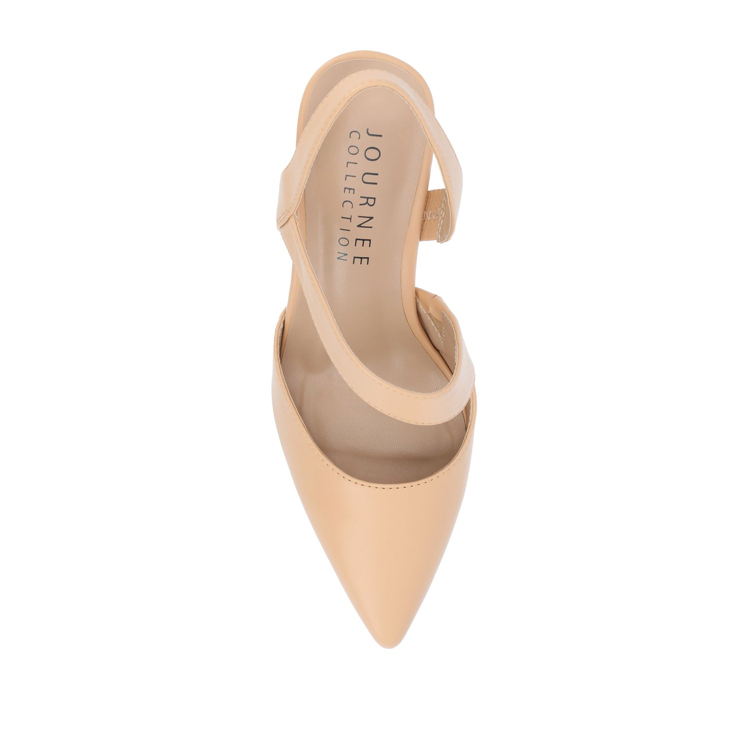 Journee SCARLETT STILETTO HEELS IN PATENT - Nude