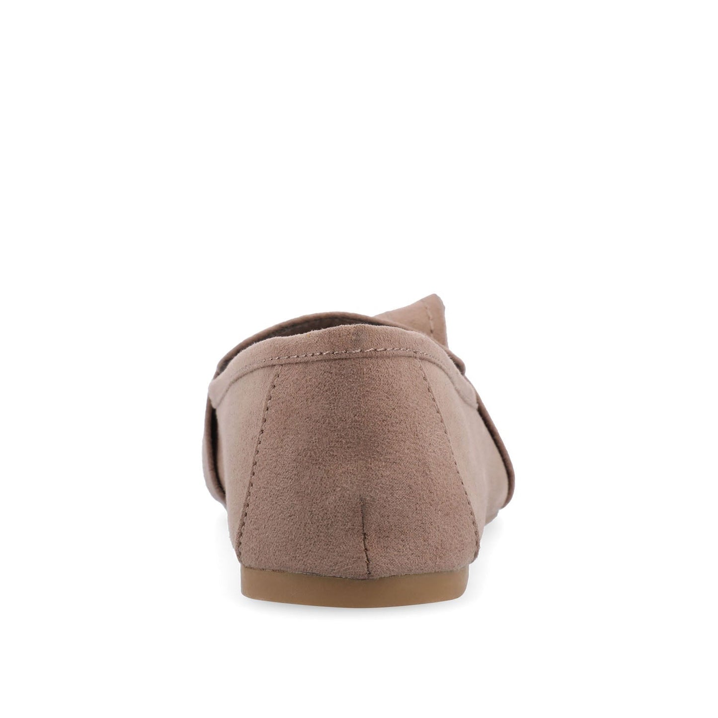 Journee MARCI LOAFER FLATS IN FAUX SUEDE - Taupe