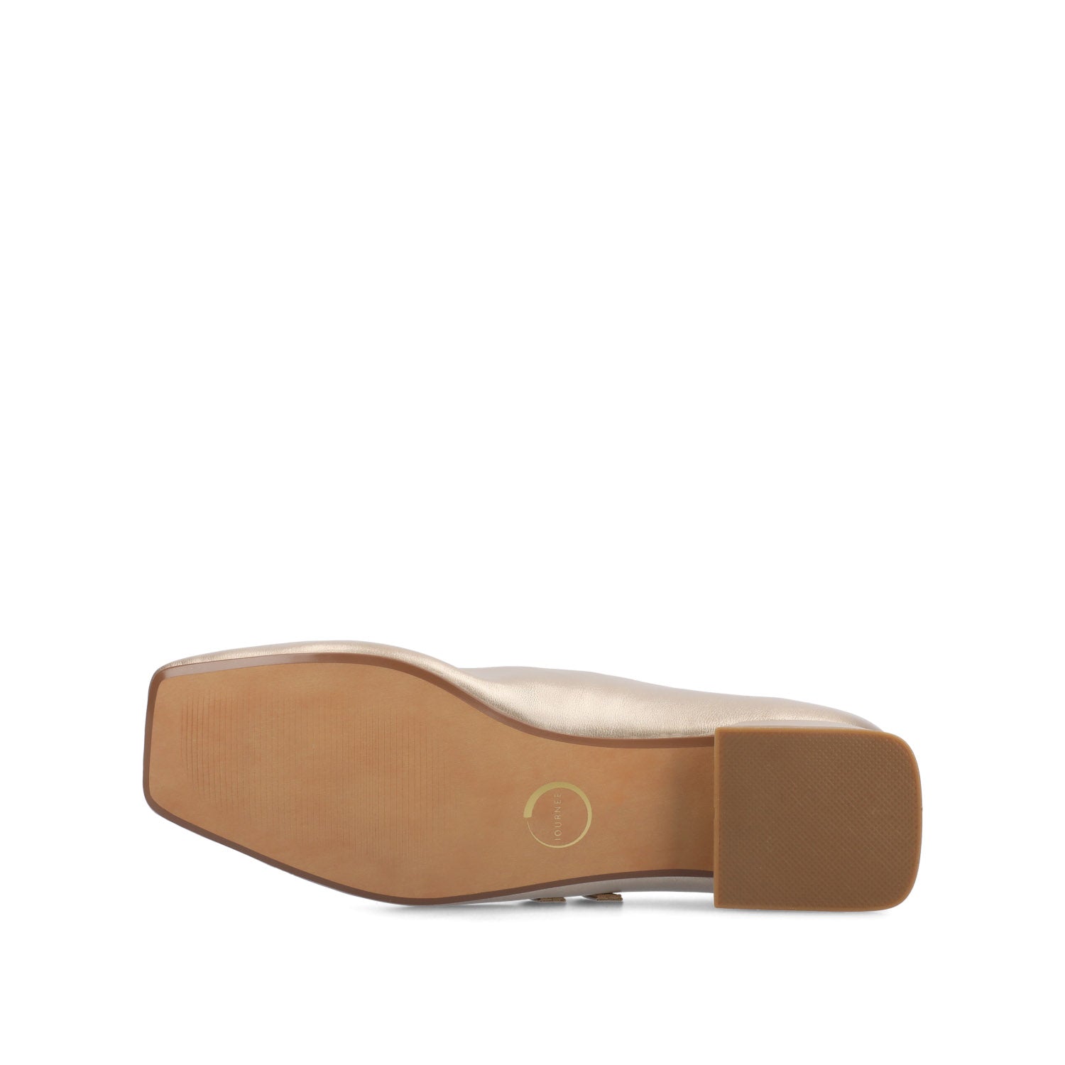 Journee GREDAH MARY JANE FLATS IN VEGAN LEATHER - Champagne PU