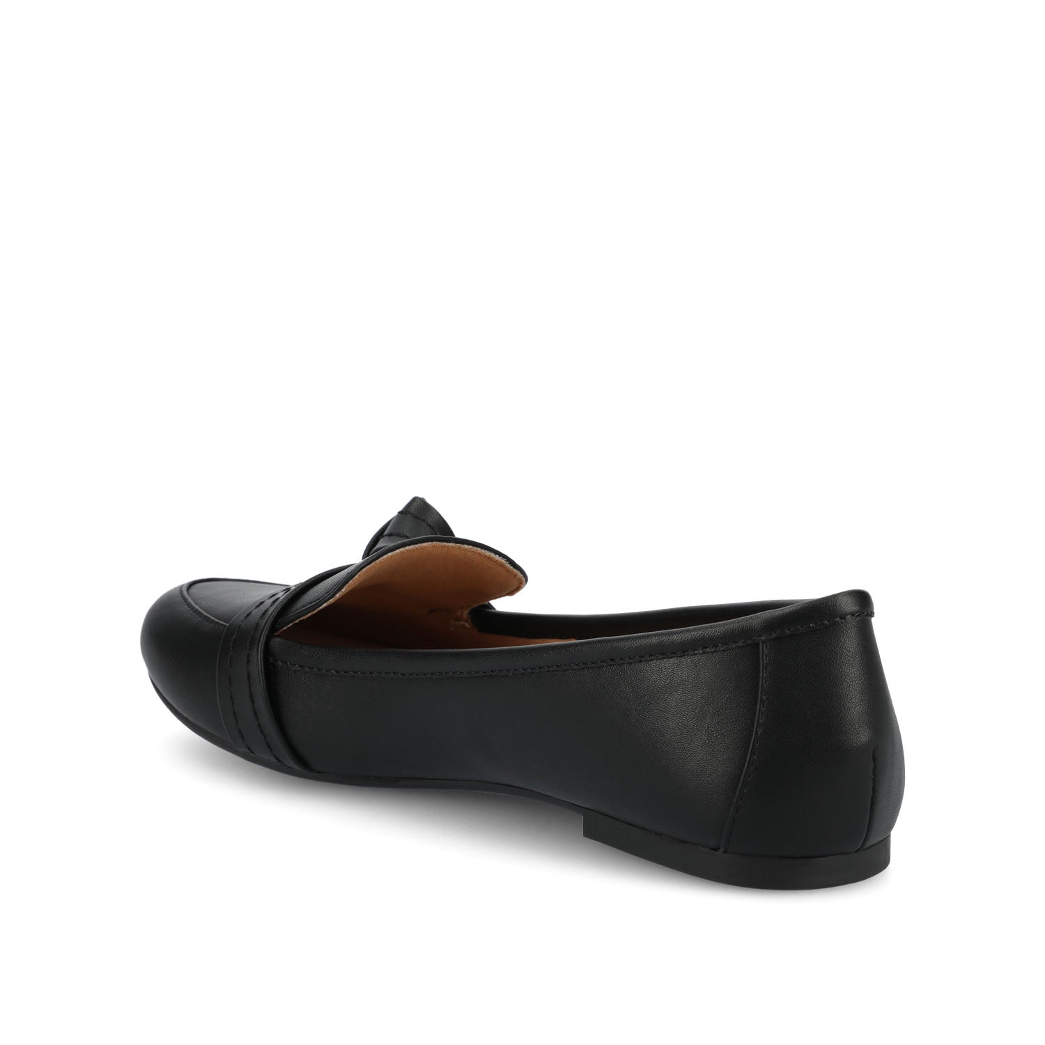 Journee MARCI LOAFER FLATS IN VEGAN LEATHER - Black PU