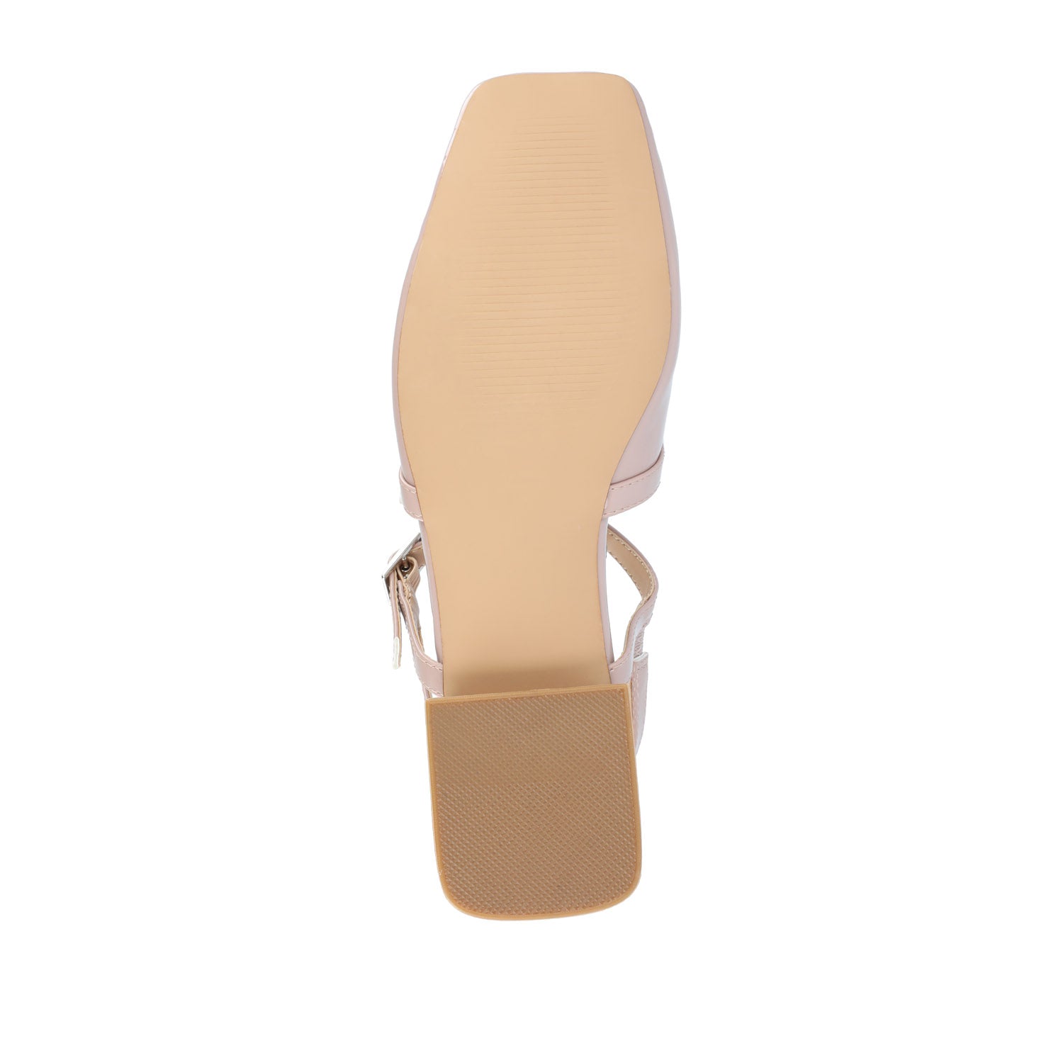 Journee GRETCHENN HEELED FLATS IN PATENT - Blush