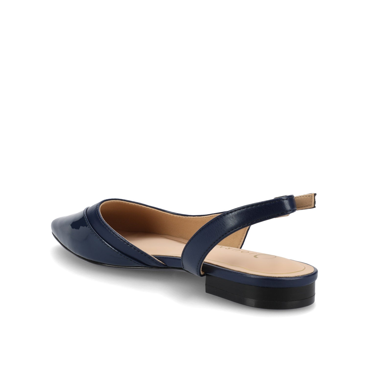 Journee DAPHNNE BALLET FLATS IN TWEED FABRIC - Navy Nubuck