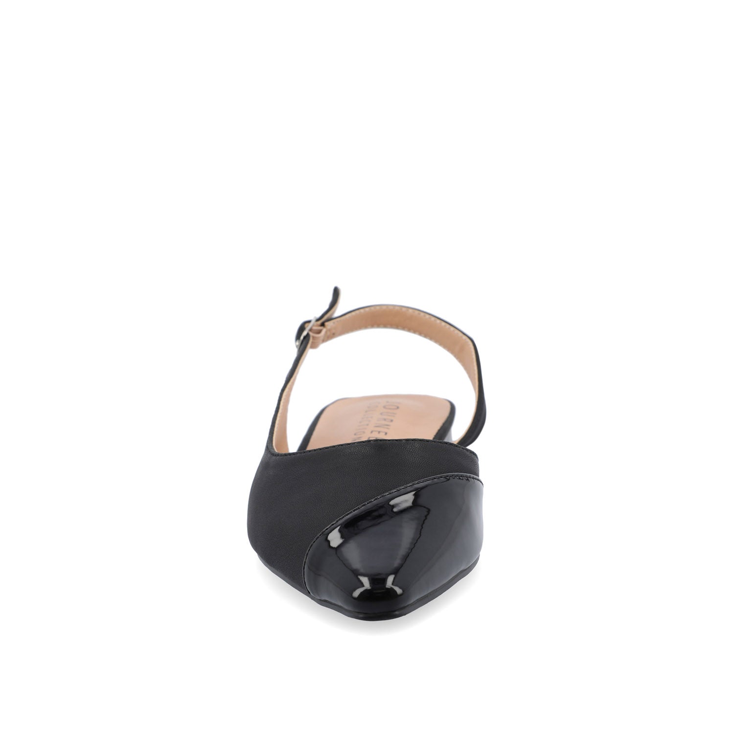 Journee DAPHNNE BALLET FLATS IN TWEED FABRIC - Black