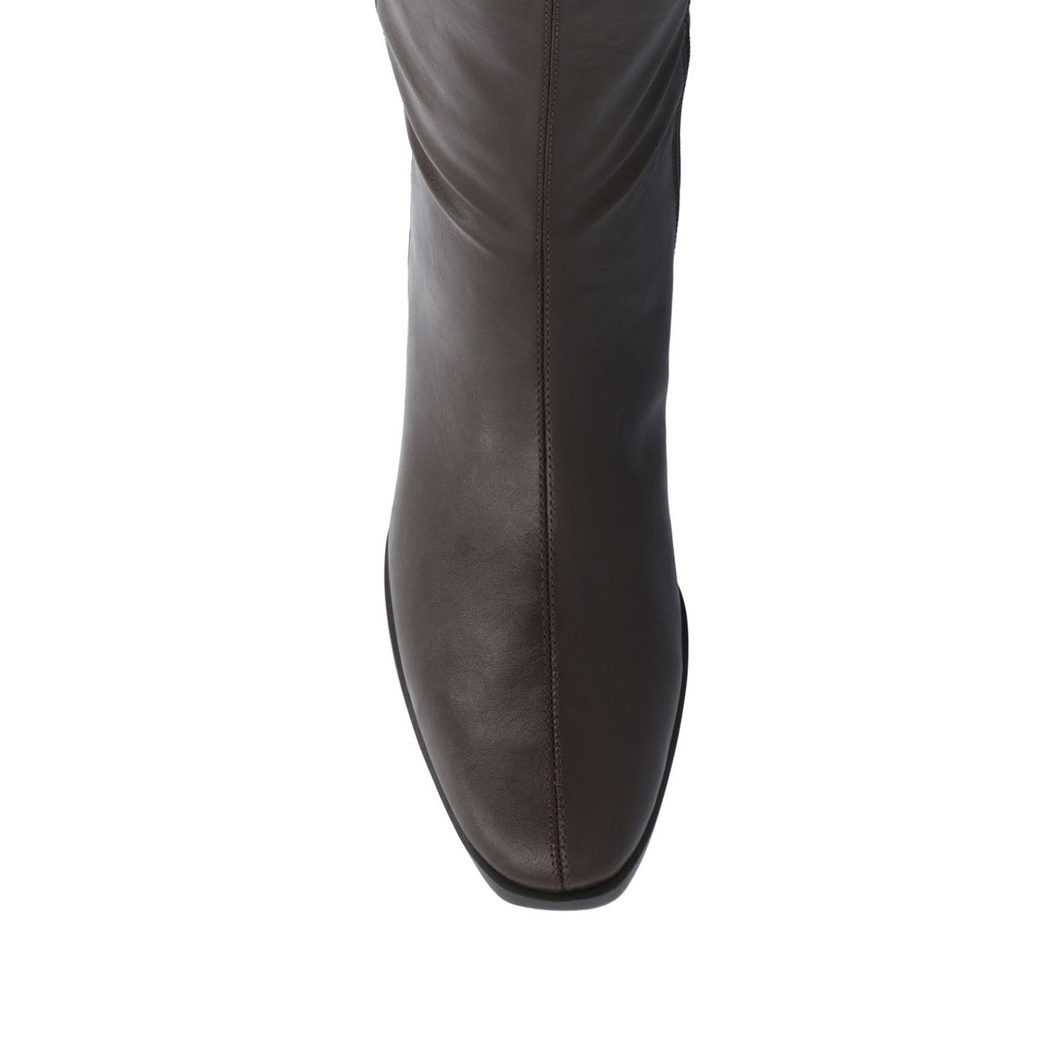 Journee DEVRI KNEE HIGH BOOTS IN VEGAN LEATHER - Brown
