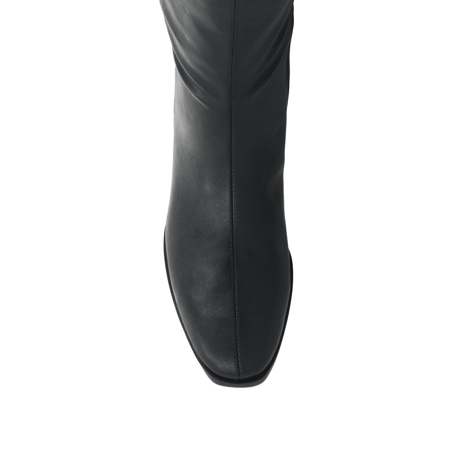 Journee DEVRI KNEE HIGH BOOTS IN VEGAN LEATHER - Black