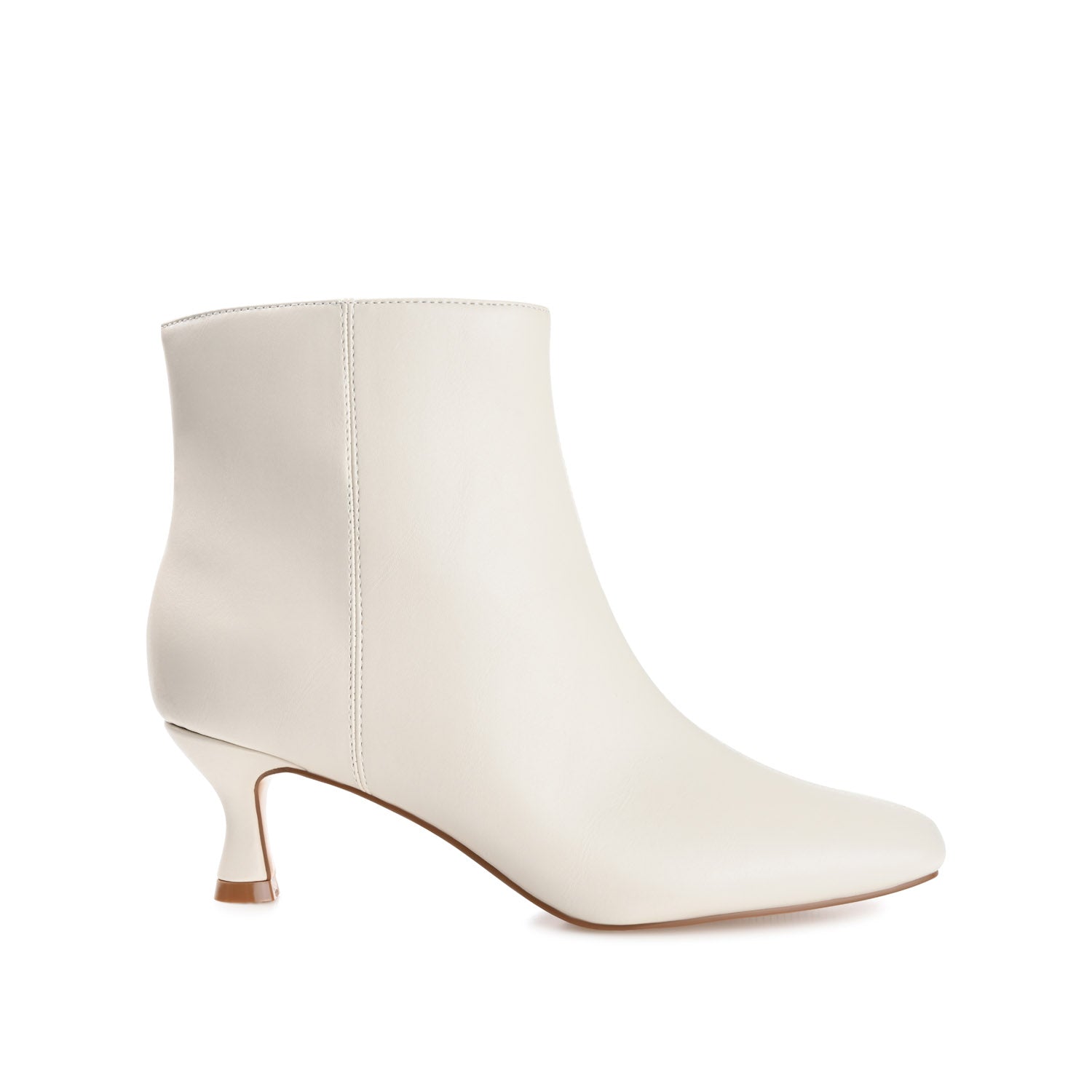Journee KELSSA POINTED TOE BOOTIES IN WIDE - Bone