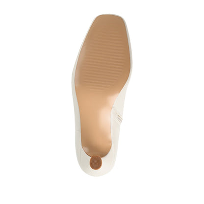 Journee KELSSA POINTED TOE BOOTIES IN WIDE - Bone