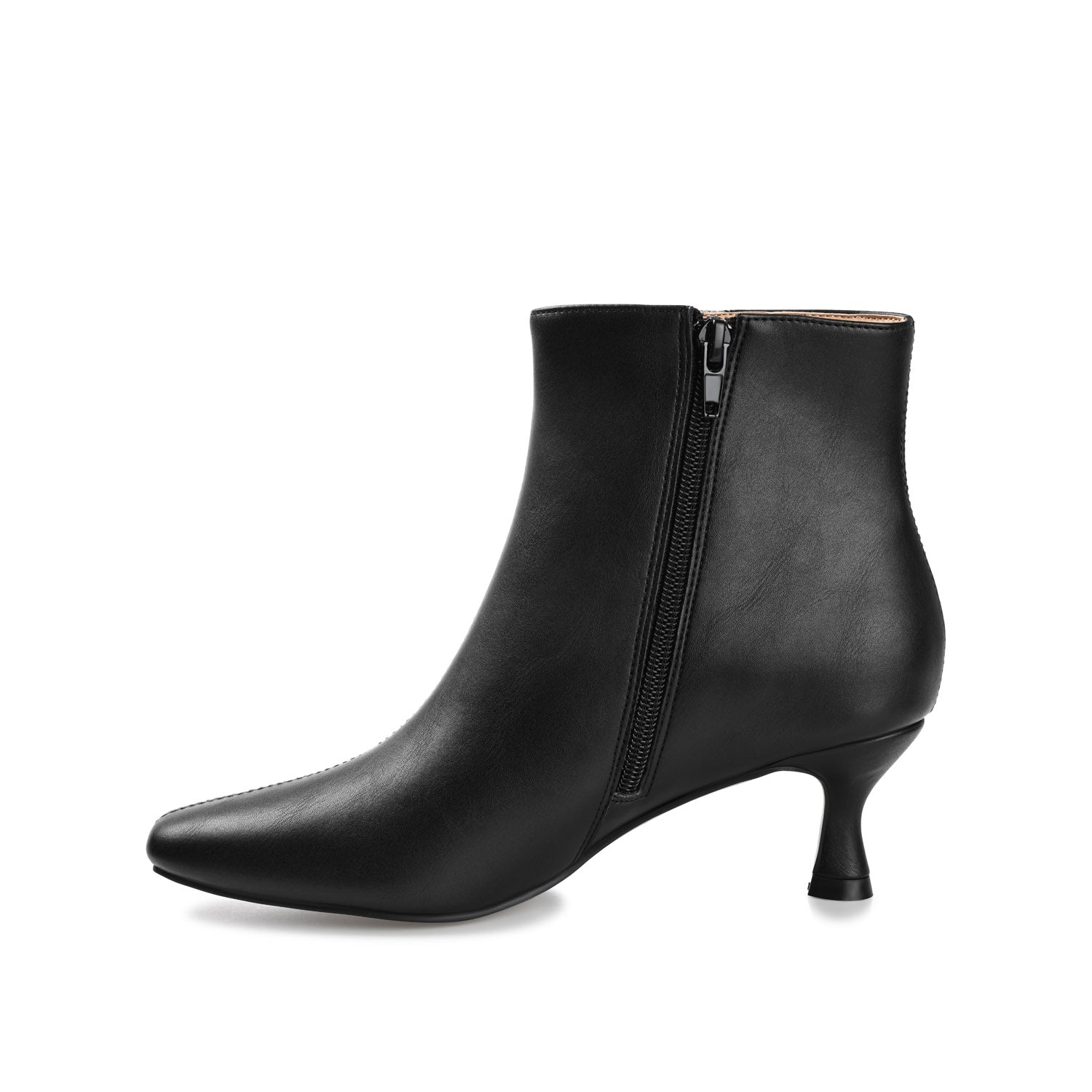 Journee KELSSA POINTED TOE BOOTIES IN WIDE - Black