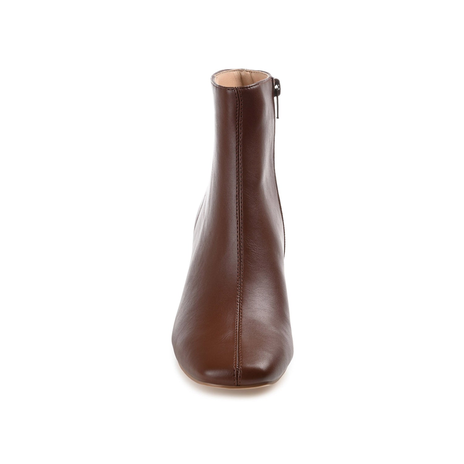 Journee KELSSA POINTED TOE BOOTIES IN WIDE - Brown