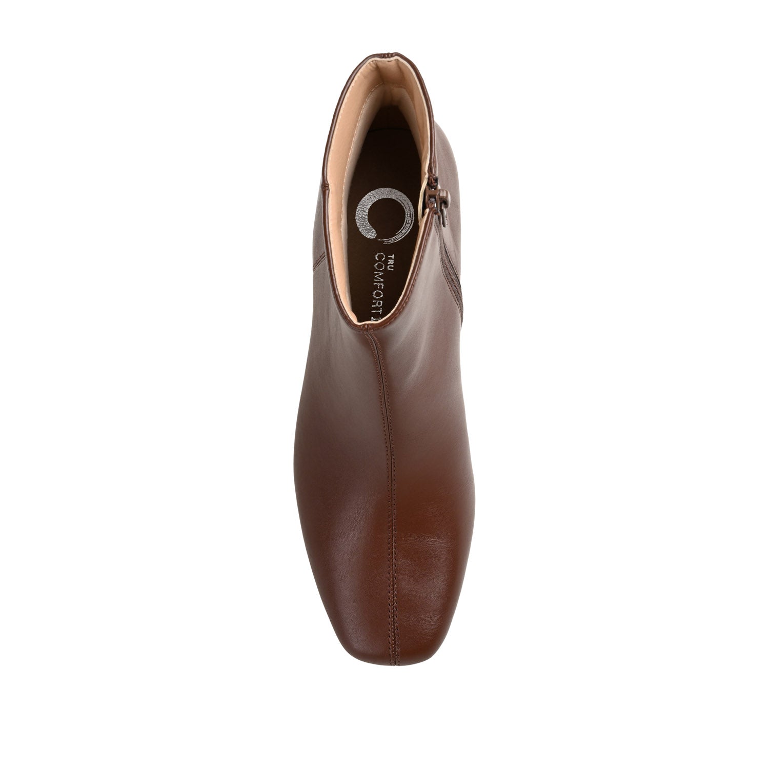 Journee KELSSA POINTED TOE BOOTIES IN WIDE - Brown