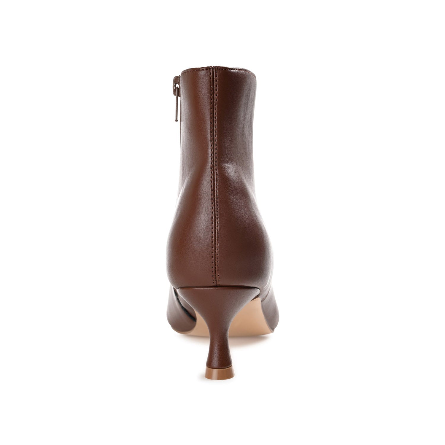 Journee KELSSA POINTED TOE BOOTIES IN WIDE - Brown