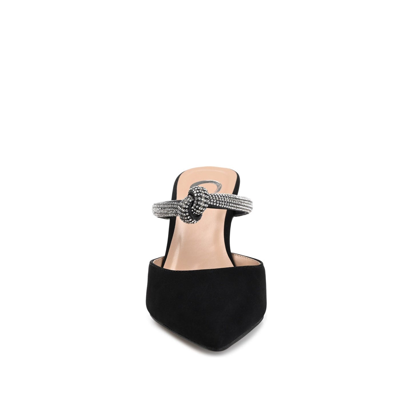 Journee LUNNA STILETTO HEEL MULES IN WIDE - Black