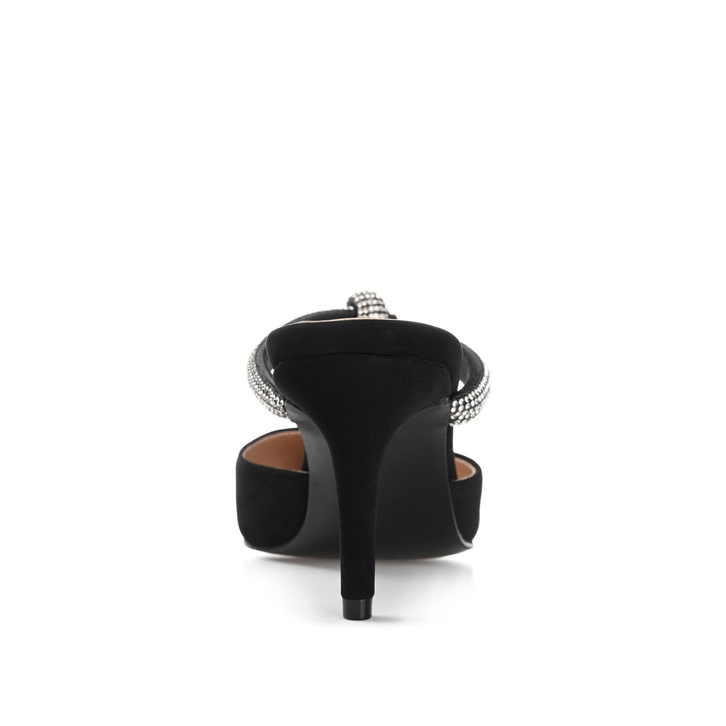 Journee LUNNA STILETTO HEEL MULES IN WIDE - Black