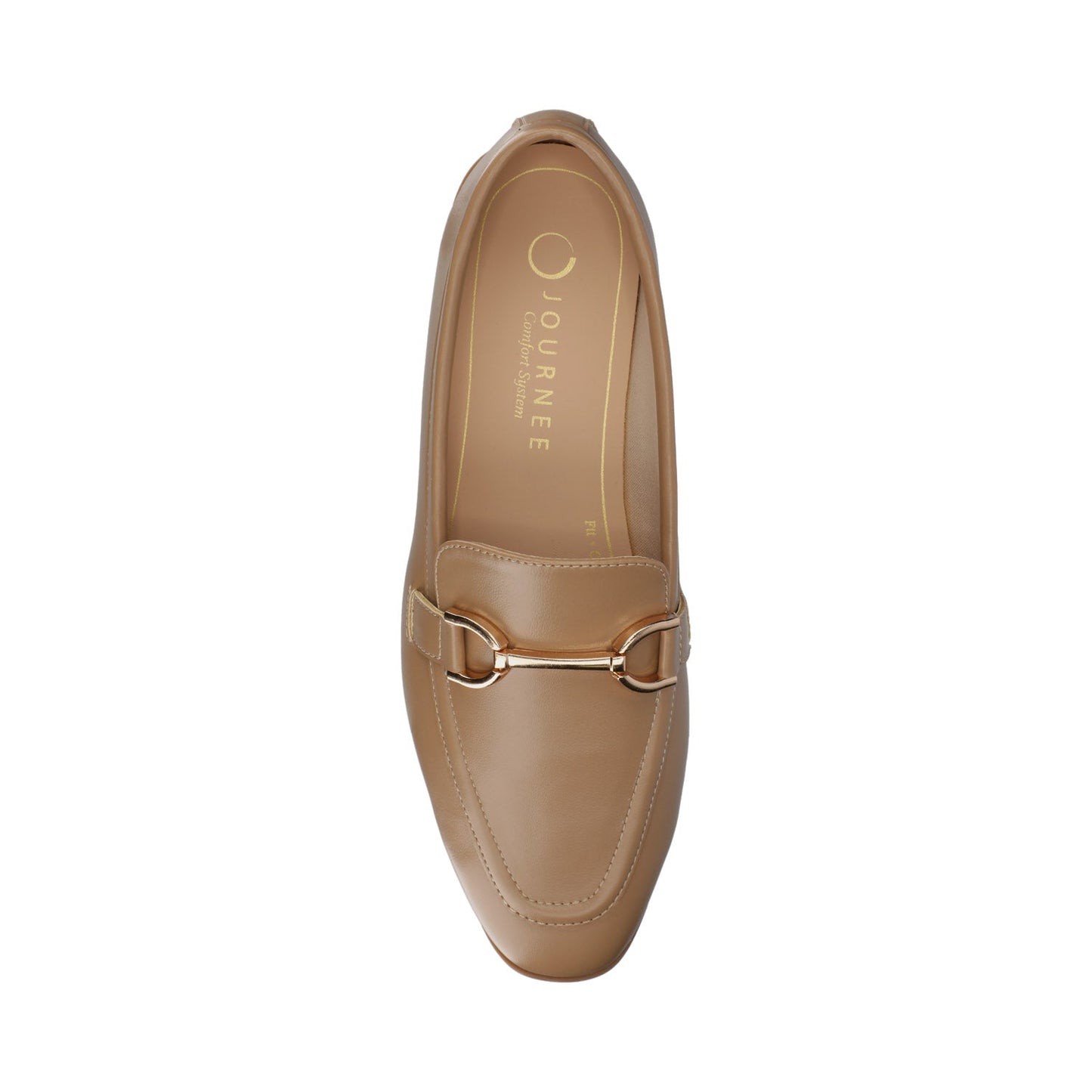 Journee MIZZA LOAFER FLATS IN WIDE - Mocha