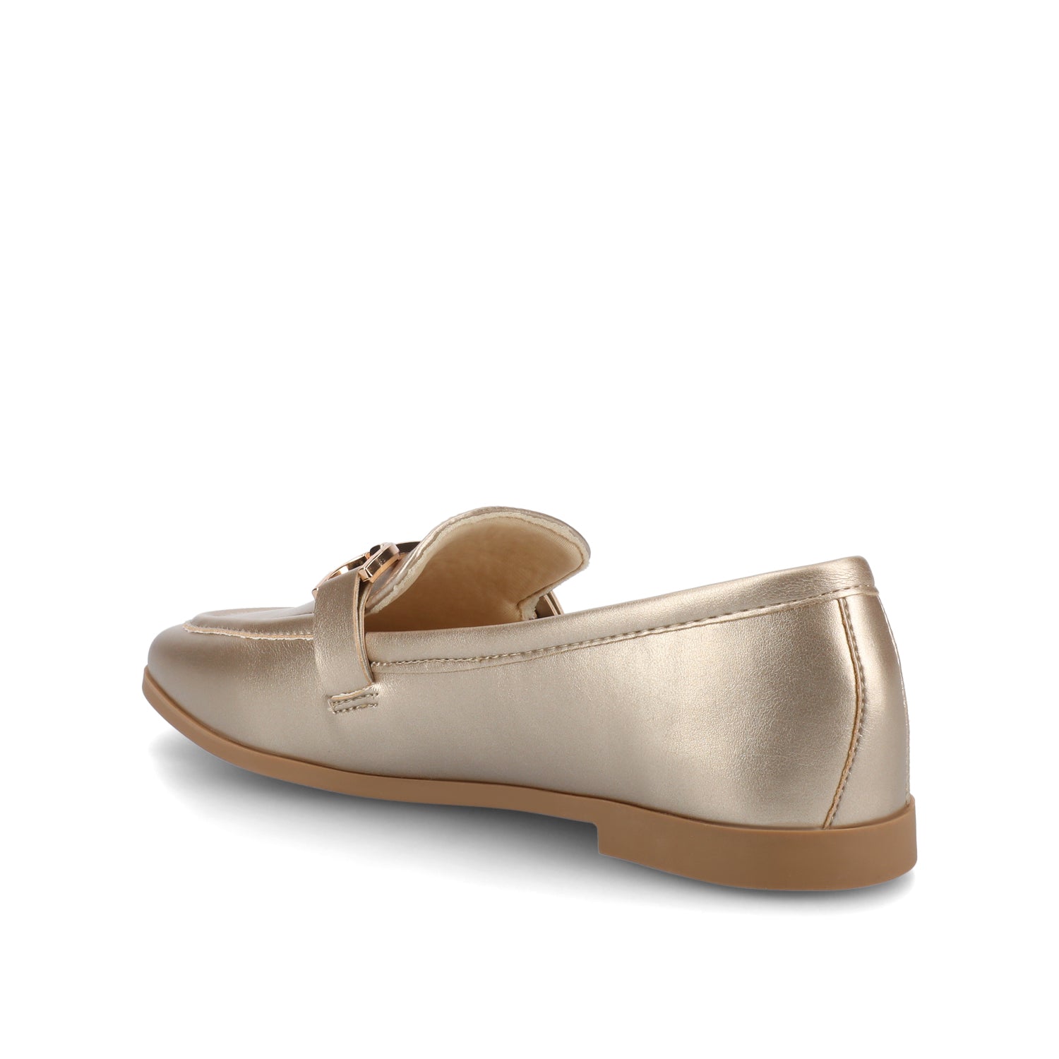 Journee MIZZA LOAFER FLATS IN WIDE - Champagne