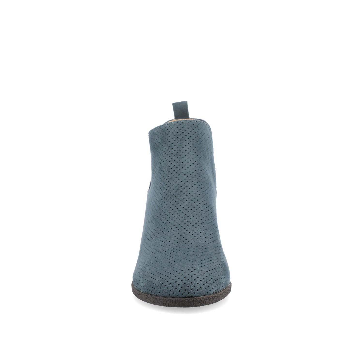 Journee MYLEE WEDGE HEELED BOOTIES IN WIDE - Blue