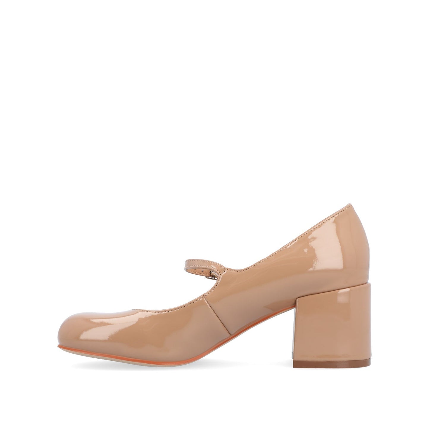 Journee OKENNA MARY JANE PUMP HEELS IN WIDE - Nude