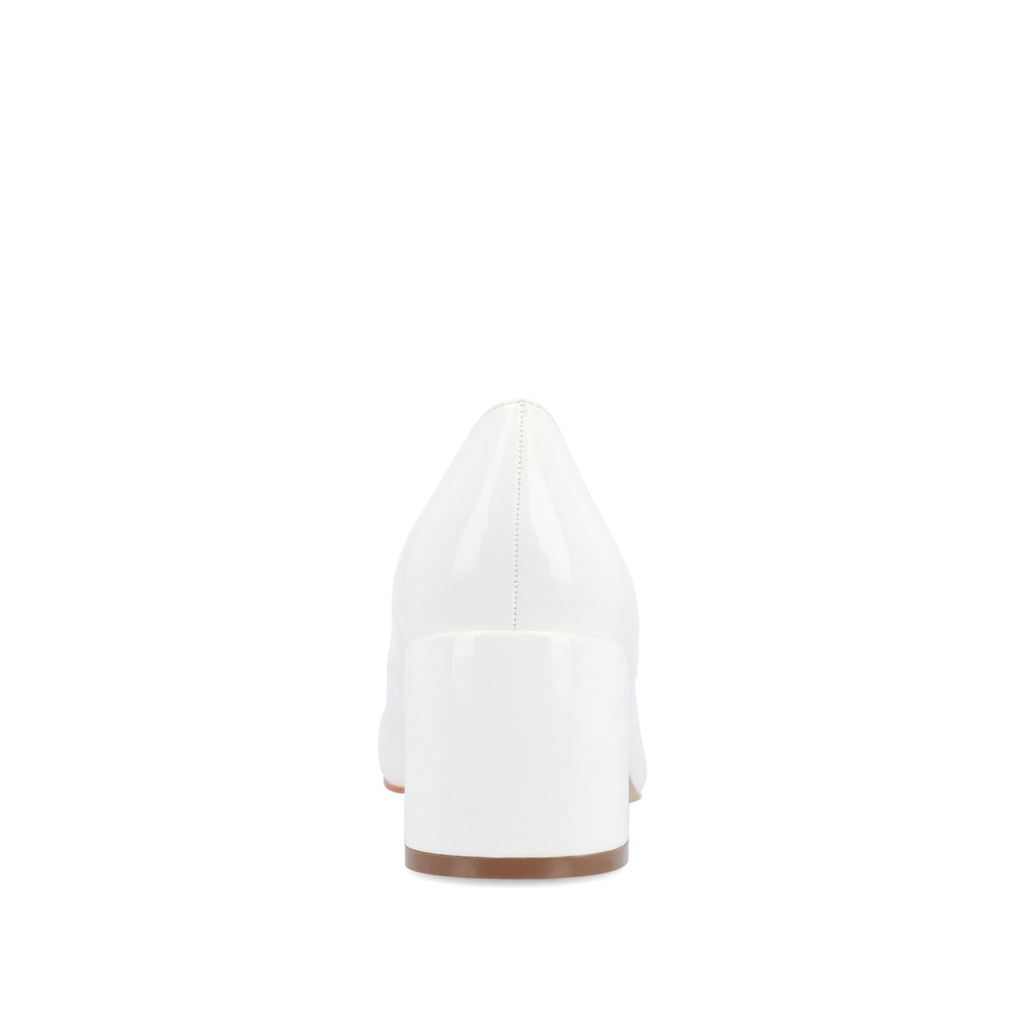 Journee OKENNA MARY JANE PUMP HEELS IN WIDE - White