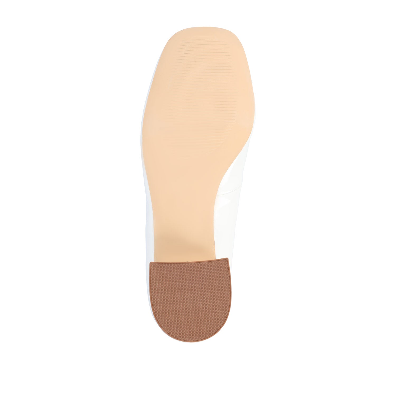 Journee OKENNA MARY JANE PUMP HEELS IN WIDE - White