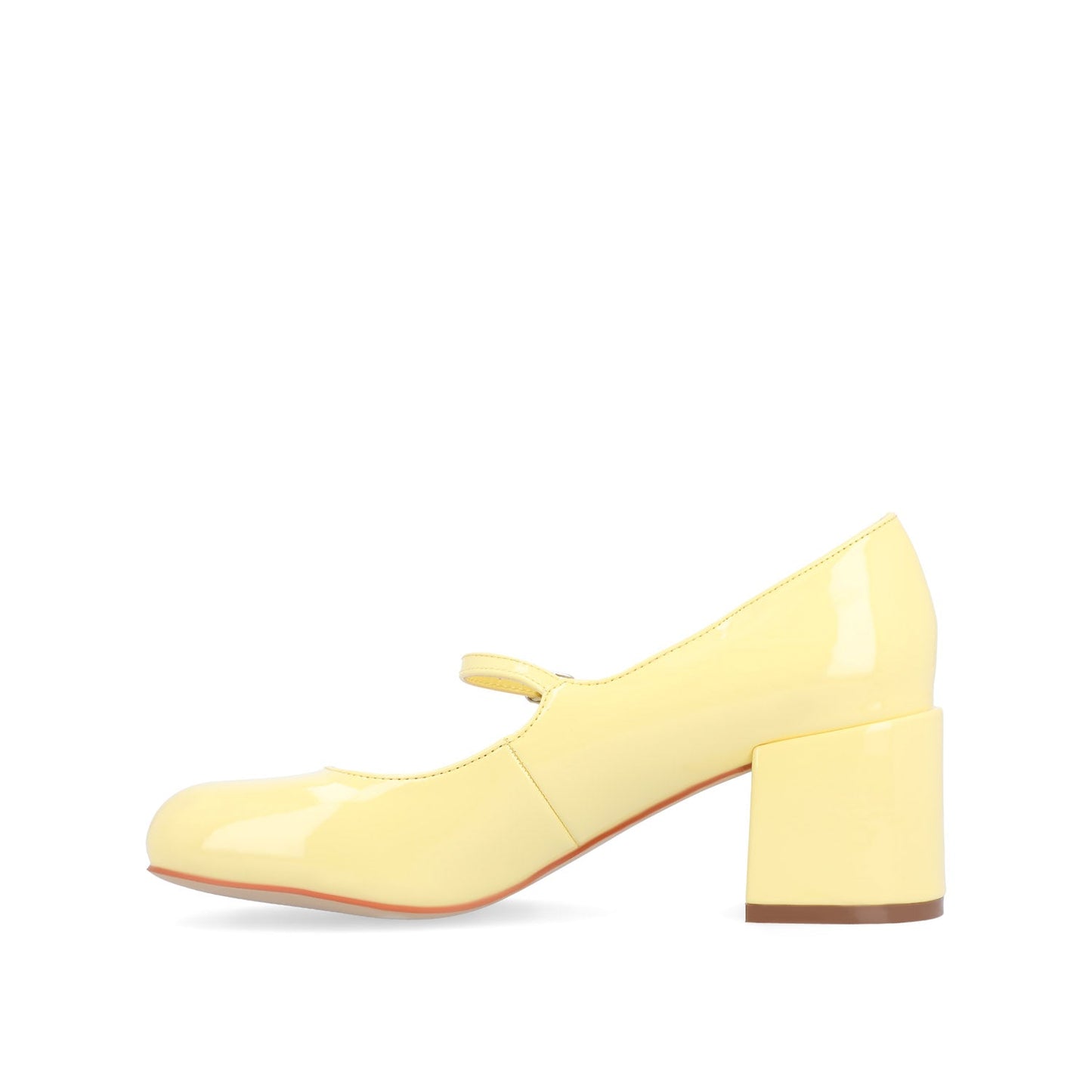 Journee OKENNA MARY JANE PUMP HEELS IN WIDE - Yellow