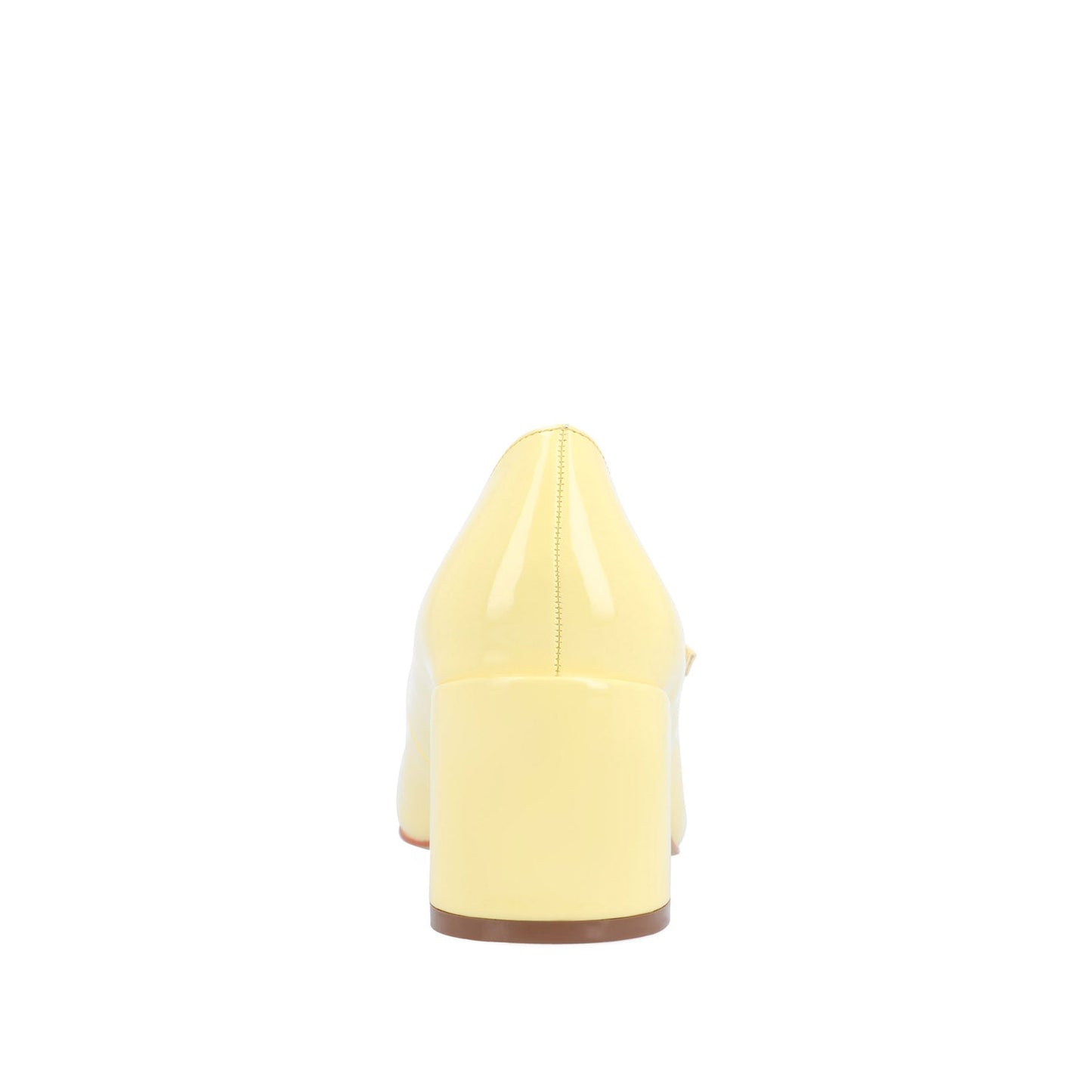 Journee OKENNA MARY JANE PUMP HEELS IN WIDE - Yellow