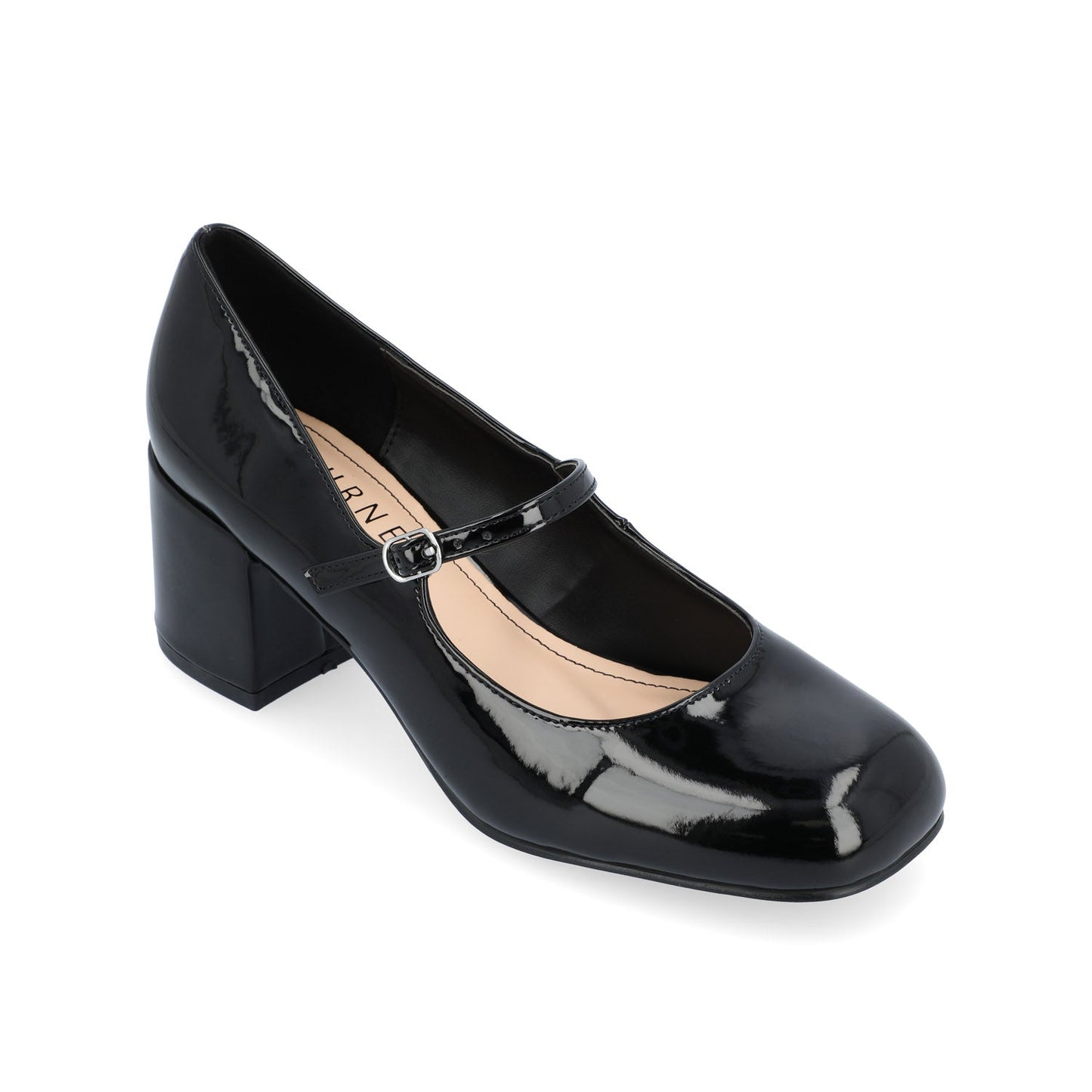 Journee OKENNA MARY JANE PUMP HEELS IN WIDE - Black