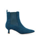Blue Faux Suede