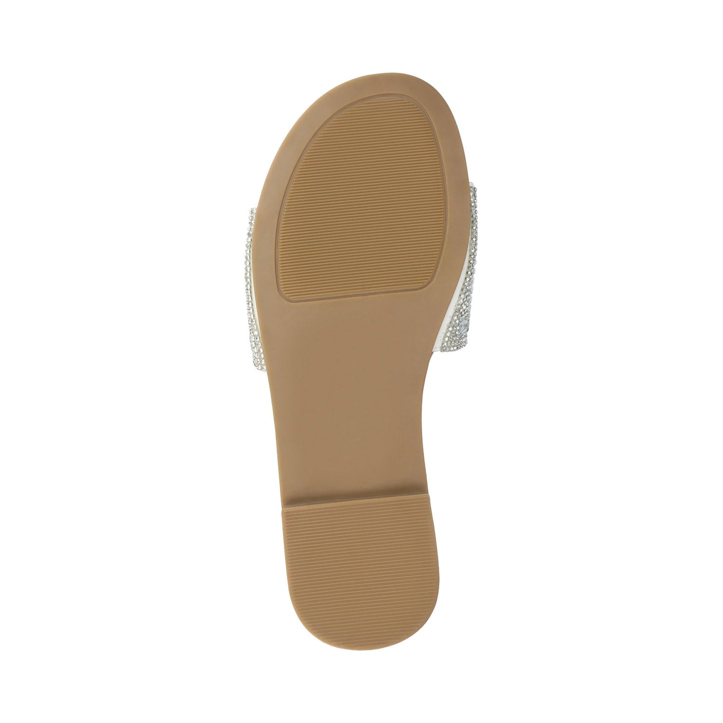 Journee MARIA SLIP ON SANDALS - Silver
