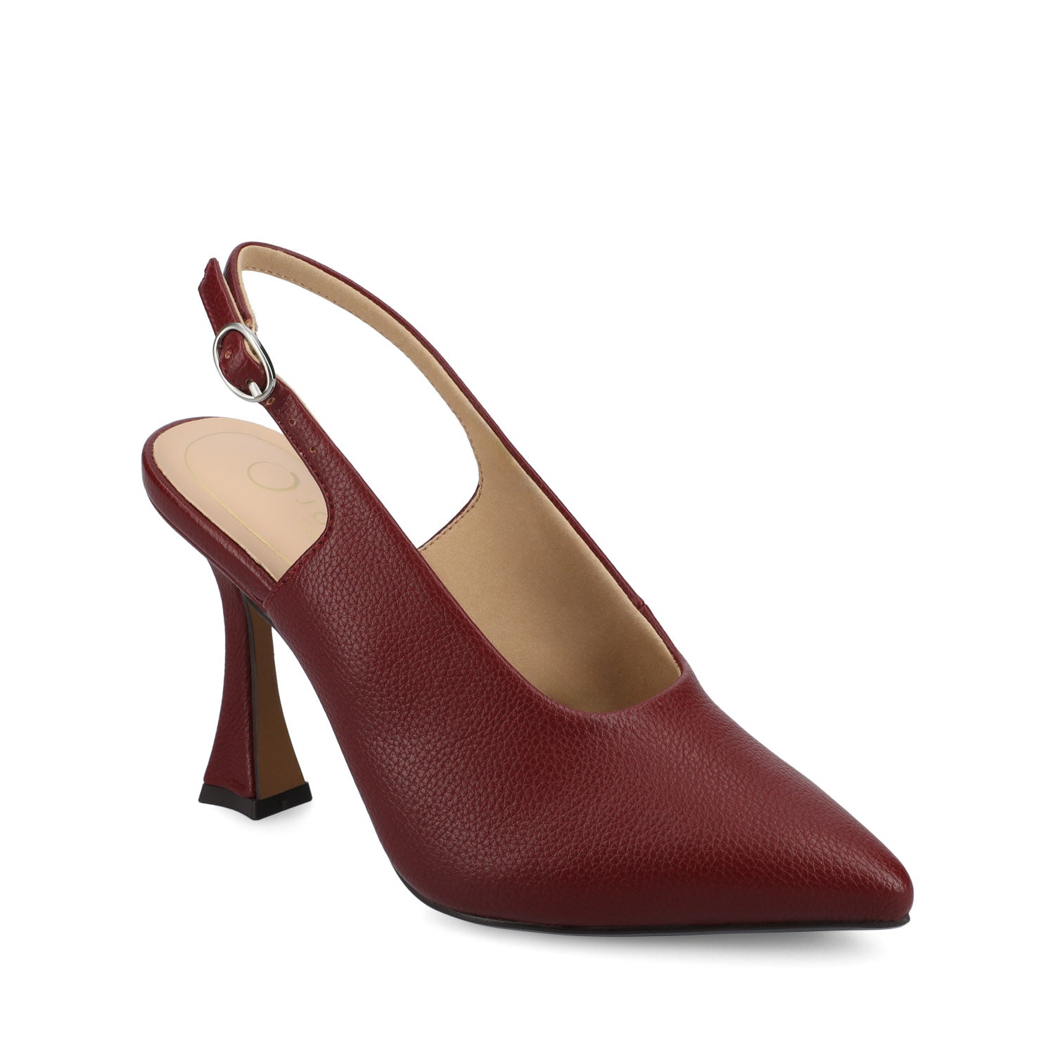 Journee VERENA SLING BACK PUMPS - Oxblood