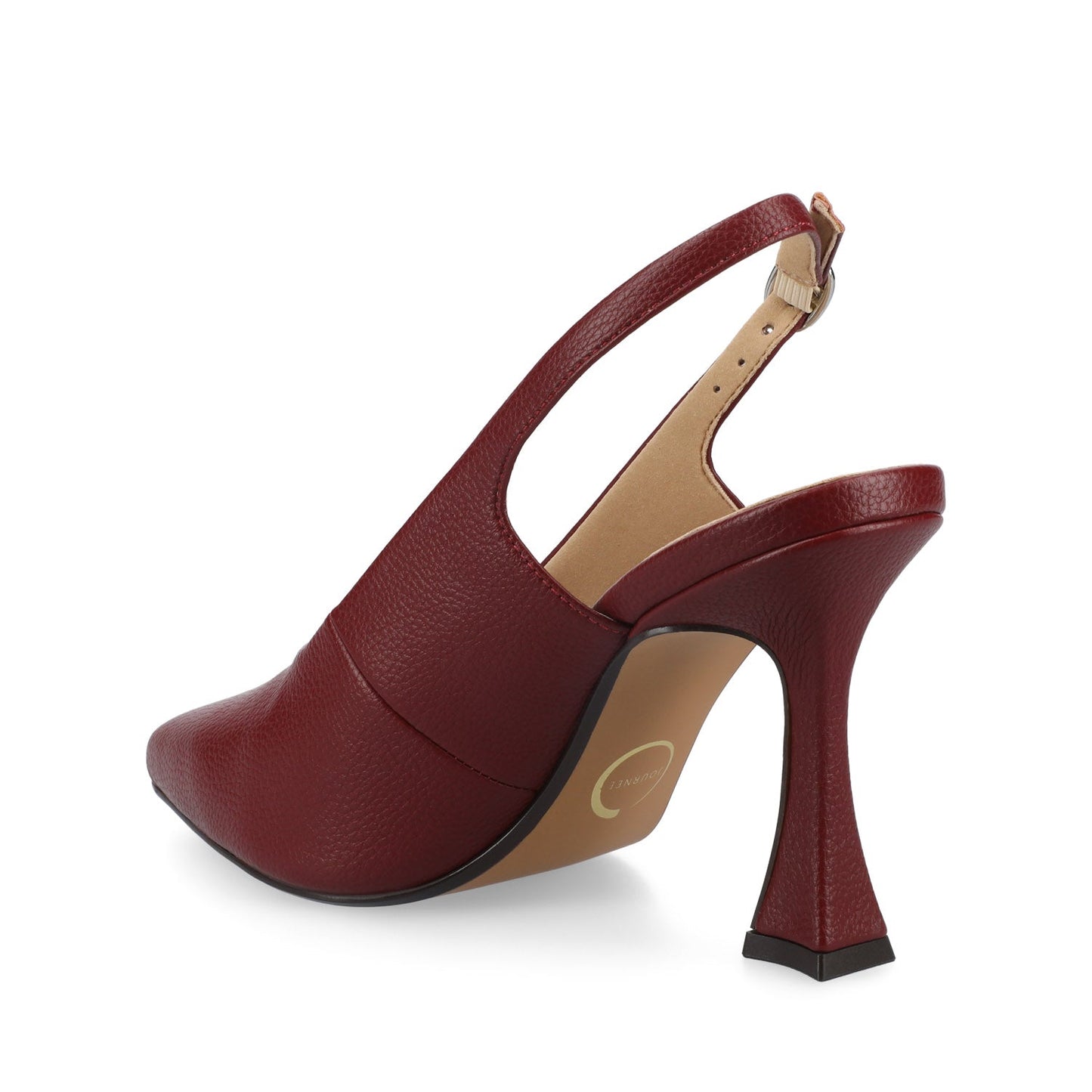 Journee VERENA SLING BACK PUMPS - Oxblood