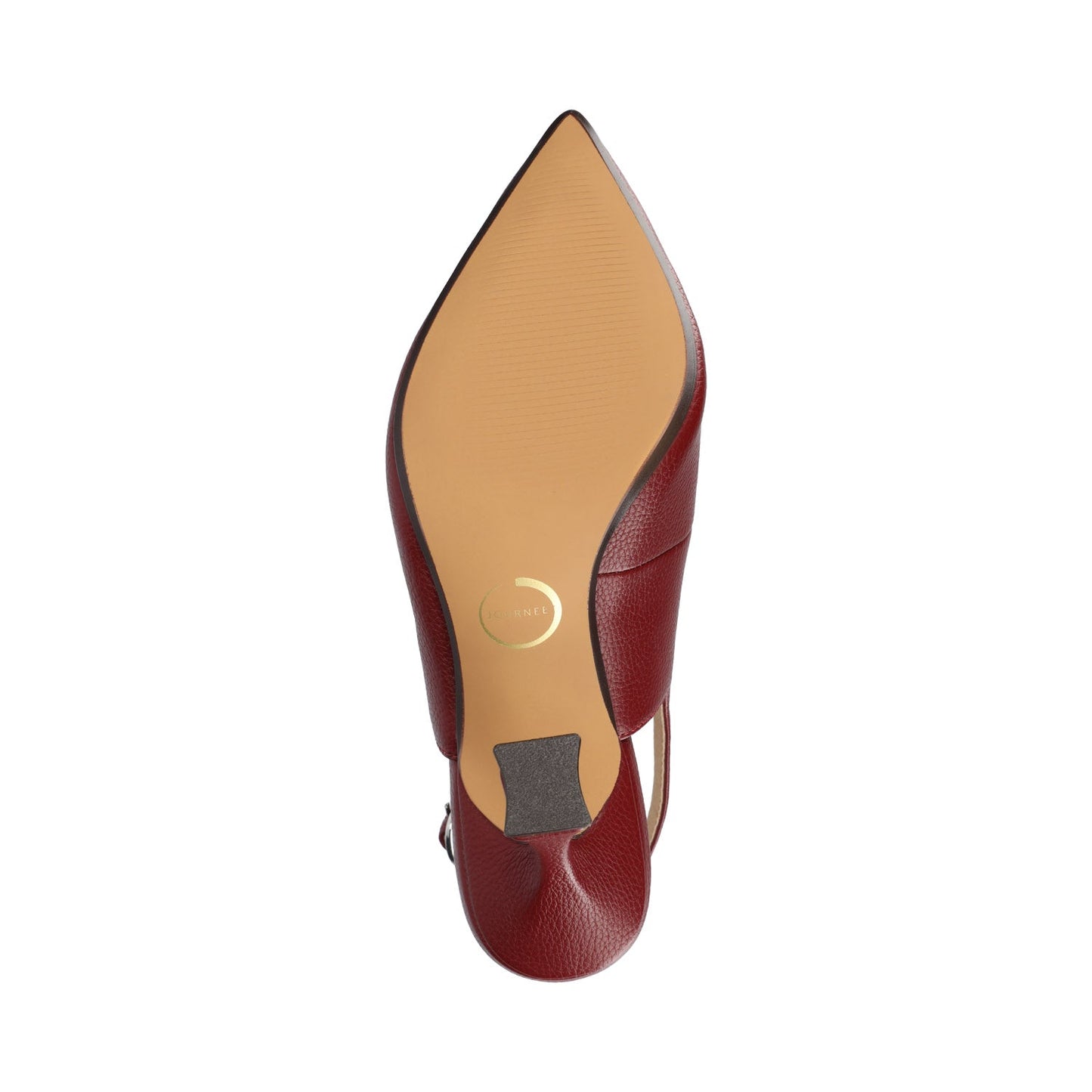 Journee VERENA SLING BACK PUMPS - Oxblood