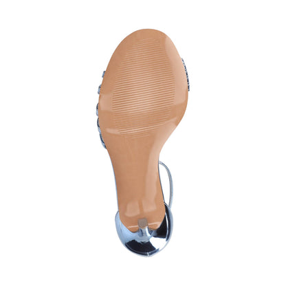 Journee FELICITY STRAPPY SANDALS - Blue