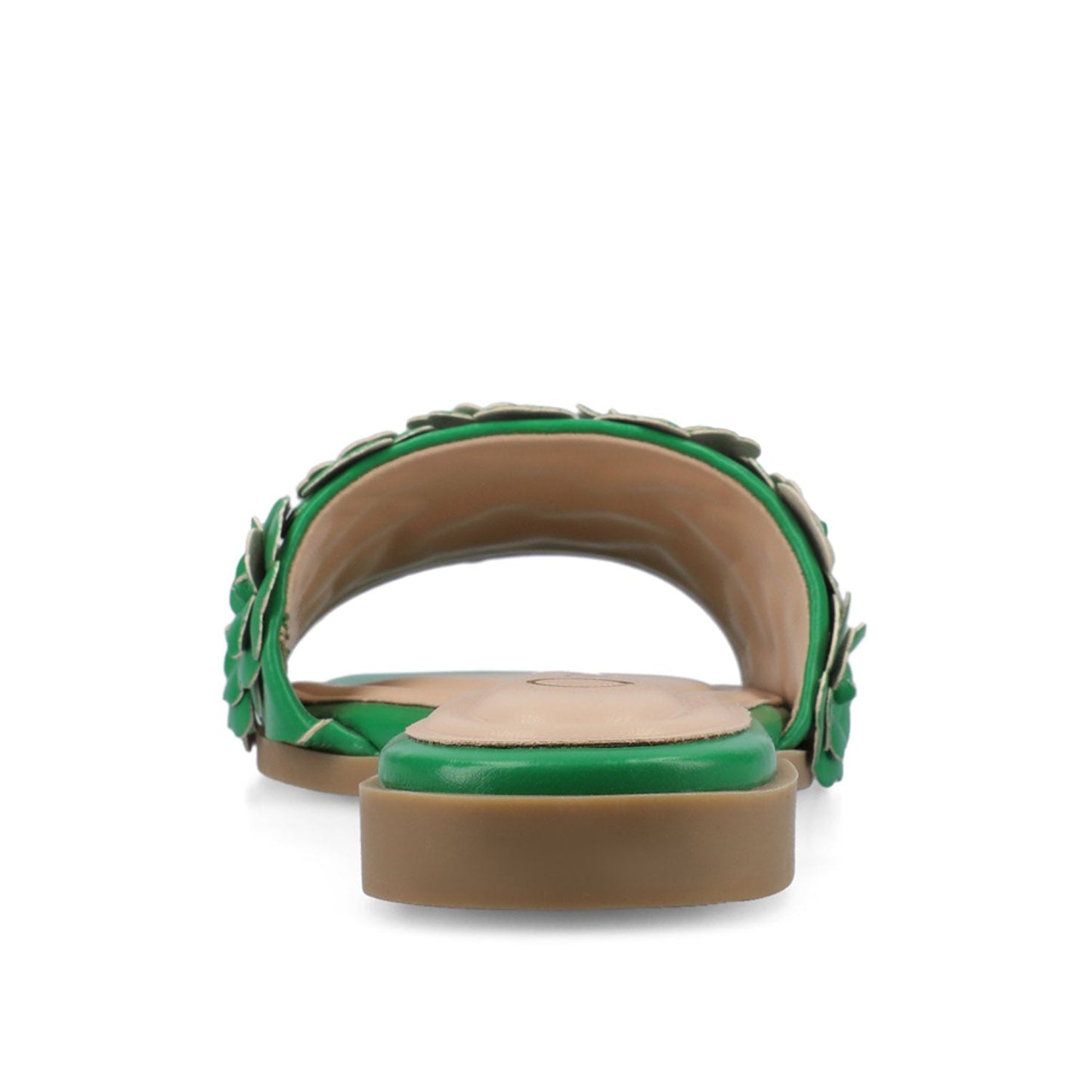 Journee AZALEA SLIP ON SANDALS - Green