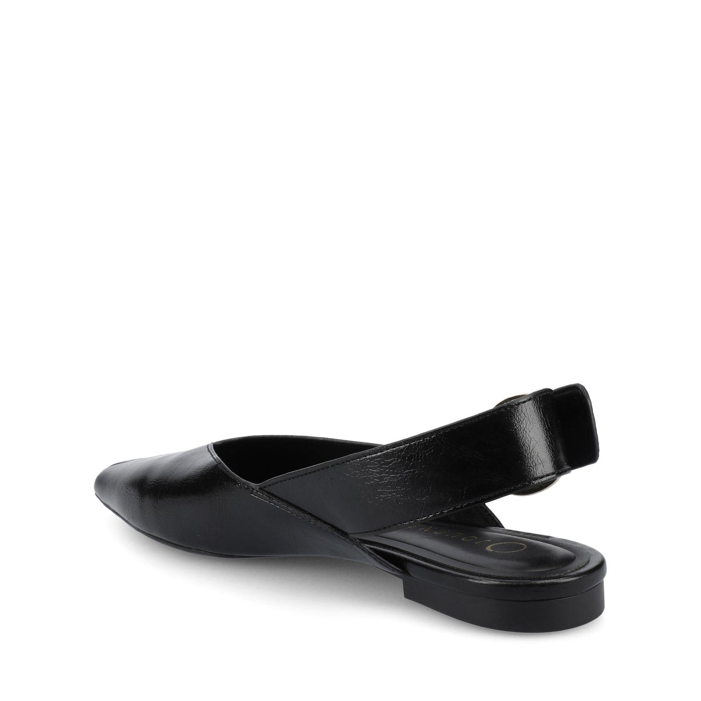 Journee JACQUELINE SLING BACK FLATS - Black