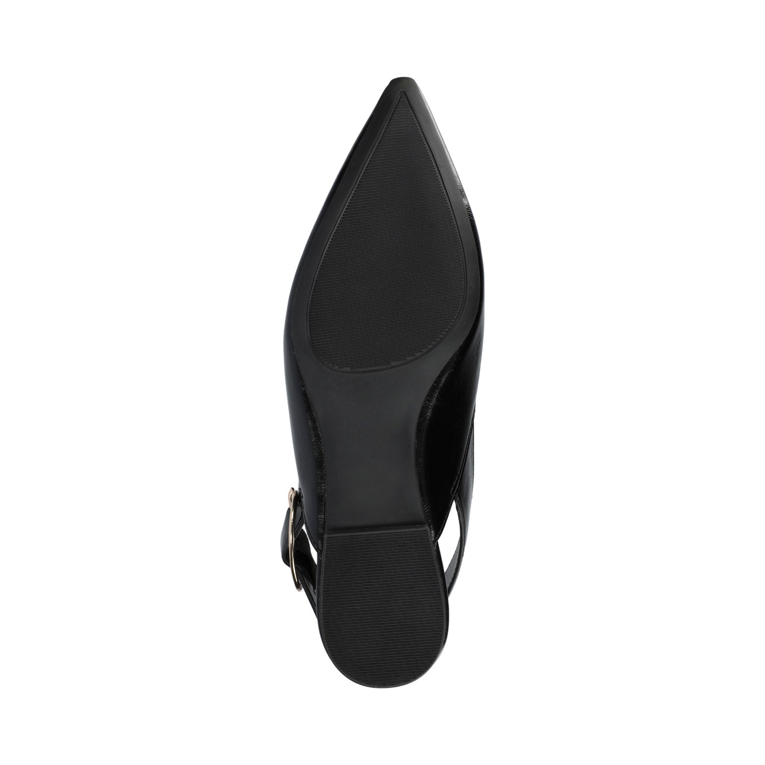 Journee JACQUELINE SLING BACK FLATS - Black